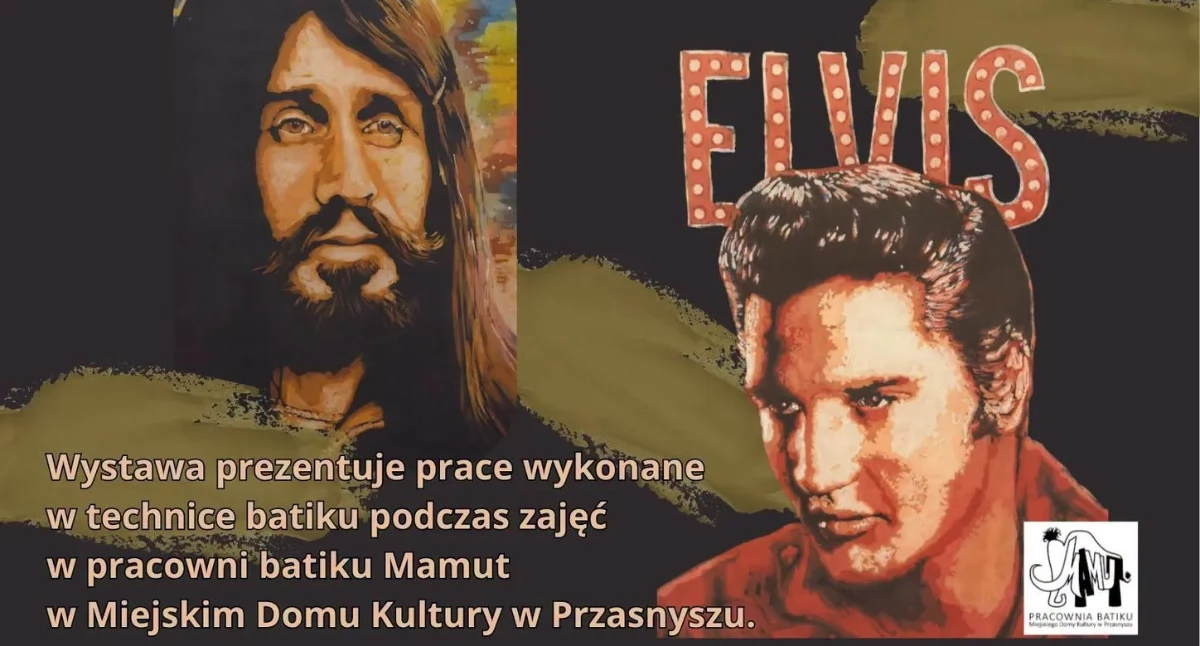 W Powiecie, „Batik przasnysku” Barwna wystawa Galerii Korytarz Sobolewie - zdjęcie, fotografia