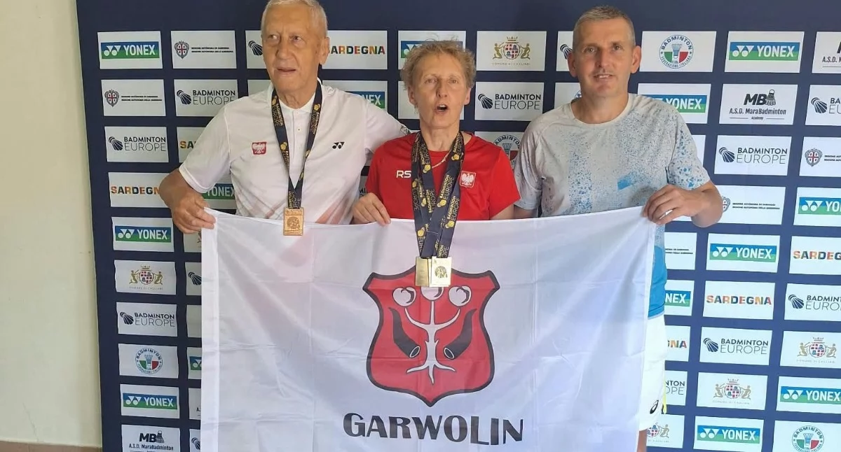 Badminton, Potrójne złoto Garwolina! Maria Brzeźnicka mistrzynią Europy badmintonie - zdjęcie, fotografia