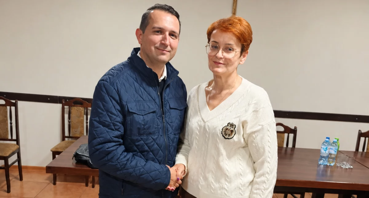 Inne Powiat, Zmiana warty Kacprówku Justyna Kozikowska nową sołtys - zdjęcie, fotografia