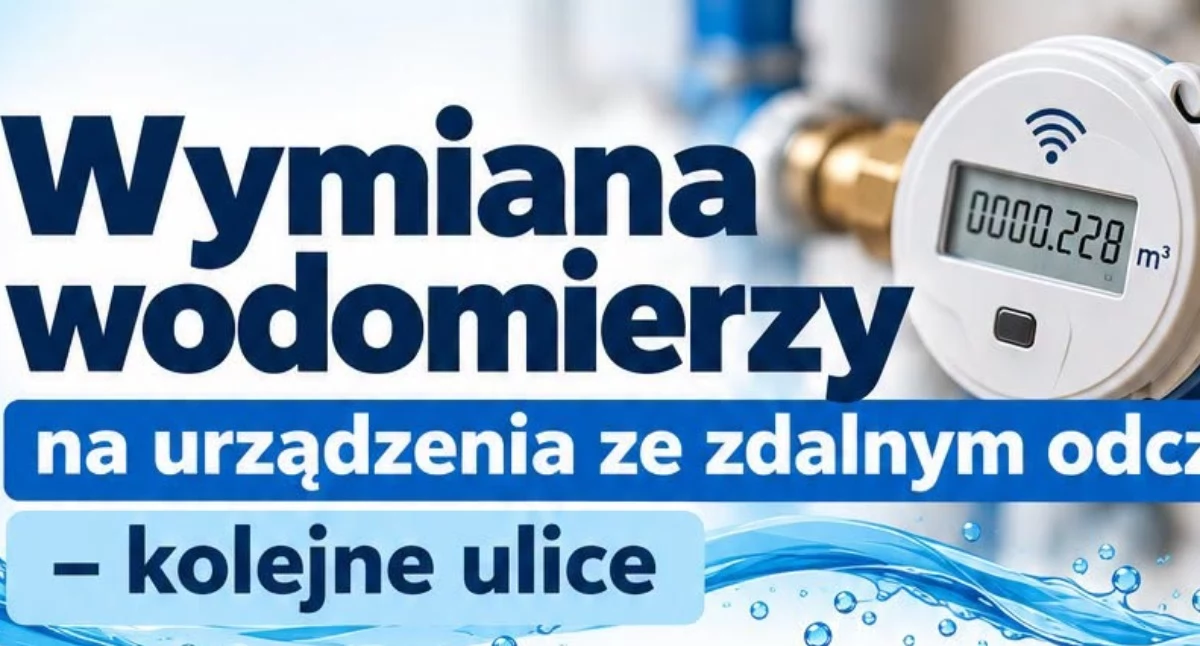 Inne Powiat, Łaskarzew kontynuuje wymianę wodomierzy Kolejne ulice objęte pracami - zdjęcie, fotografia