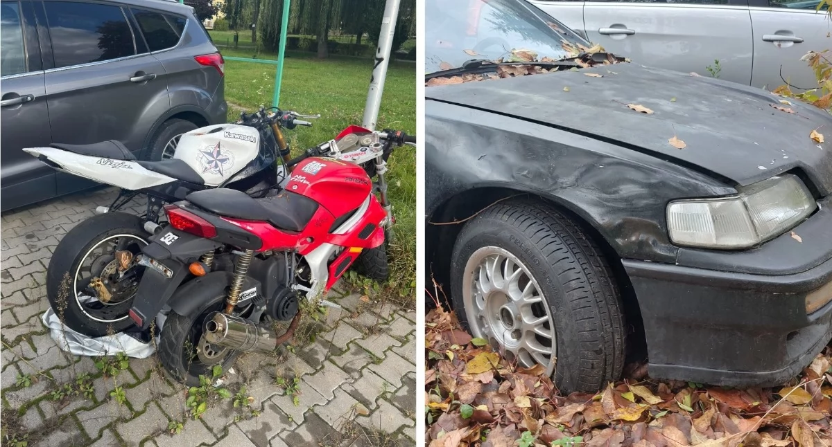 Inne Miejskie, Kolejne pojazdy blokują miejsca parkingowe Mieszkańcy zgłaszają problem - zdjęcie, fotografia