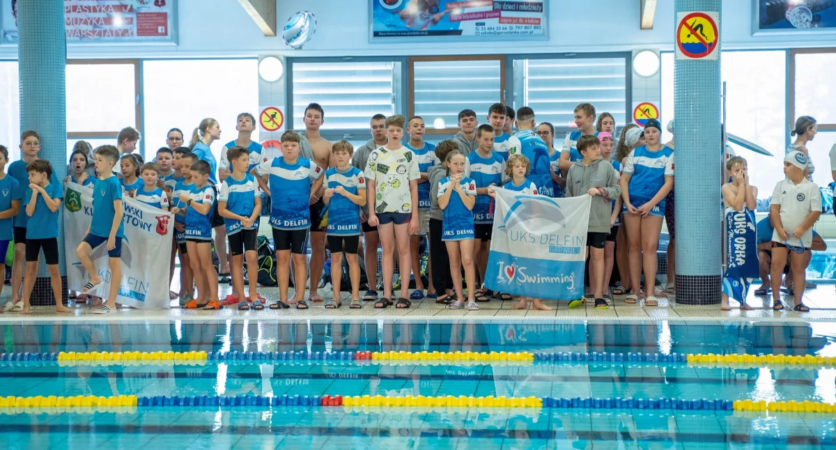 Pływanie, medali pływaków Miętnego Garwolina Mazowsze wygrało klasyfikację medalową - zdjęcie, fotografia