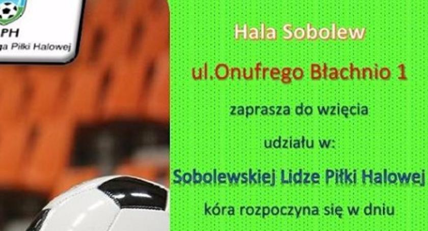 Zgłoś drużynę do sobolewskiej ligi