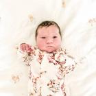   Michalina  urodziła się 20 października 2025 r. o godz. 4:03. Ważyła 4050 g i...