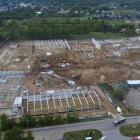 Stan budowy Świderek Park na początku maja (fot. materiały inwestora)