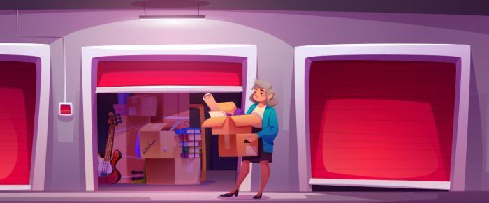 Niewielkie pomieszczenie przynależne w części wspólnej budynku przeznaczone do przechowywania przedmiotów sezonowych