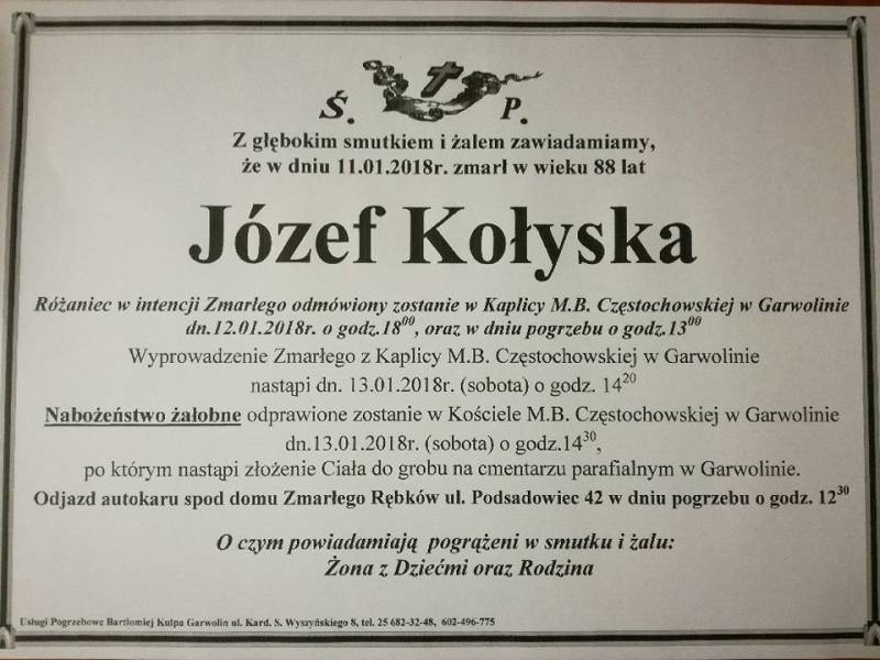 Józef Kołyska