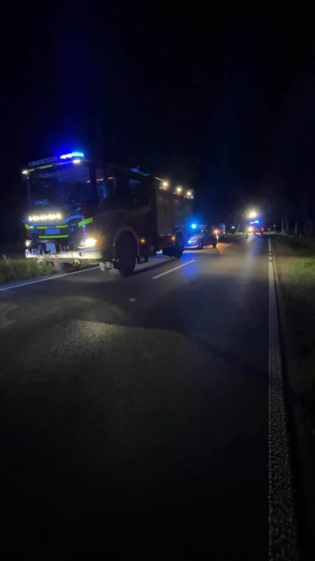 Śmiertelne potrącenie na drodze wojewódzkiej. 45-latek zginął na miejscu