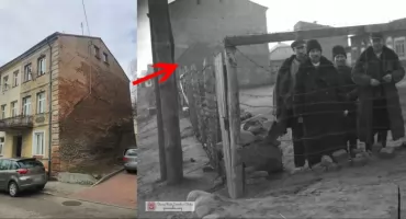 To tutaj mieścił się obóz pracy w Garwolinie – E. Sierański sfotografował mieszkańców
