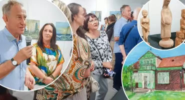 Powrót do korzeni. Wernisaż wystawy Romana Błachnio w Galerii Korytarz