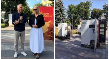 Świętowanie rozpoczęte! Burmistrz i dyrektor zapraszają na skwer w centrum miasta