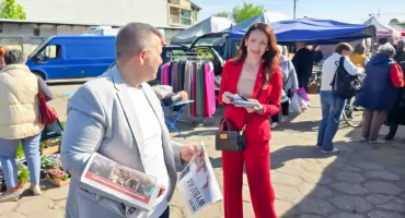 Służbowym autem po głosy?