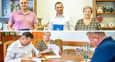 Dwie ważne inwestycje: nowy garaż dla OSP i nowoczesna kuchnia w szkole