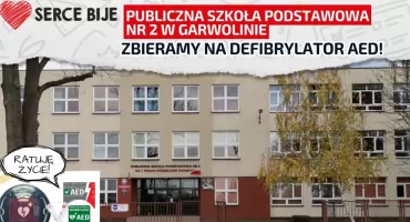 Szkoła zbiera pieniądze na defibrylator AED - Liczy się każda złotówka