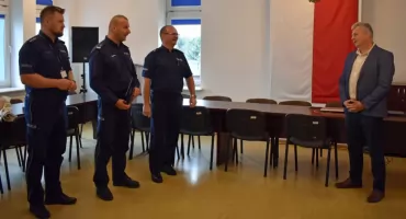 Policjant z blisko 28-letnim stażem odszedł na emeryturę