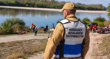 Wilga gotowa na powódź. Ćwiczenia służb na wypadek powodzi i zagrożenia na wałach