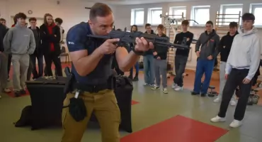 Poznali pracę w policji! Dzień otwarty w garwolińskiej komendzie i zaproszenie do służby
