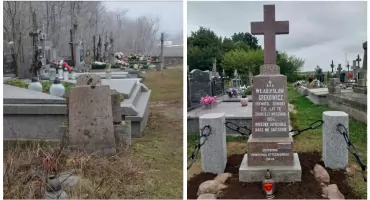 Prace na cmentarzu zakończone! Tak teraz wygląda grób weterana