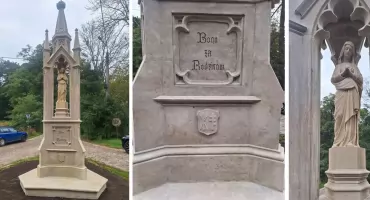 Kapliczka w Podzamczu odzyskała blask! Zabytek jak nowy dzięki dotacji