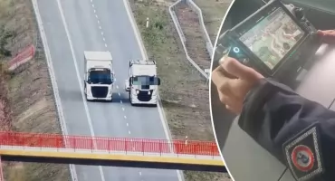 Kamera z góry nie kłamie! Niespodziewana akcja drogówki na S17 – poleciały wysokie mandaty