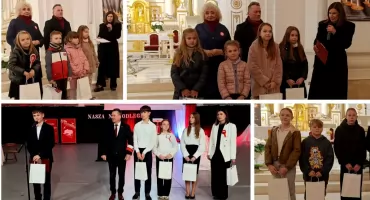 Mali uczestnicy konkursów nagrodzeni! Talent, kreatywność i patriotyzm