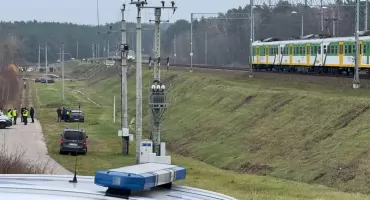 Akcja służb i uszkodzony tor - 