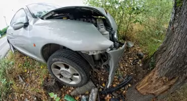 Samochodem uderzyła w drzewo - Kierująca wyjaśniła, co się stało