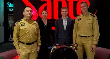 Sante dla straży! Nowoczesny sprzęt przekazany