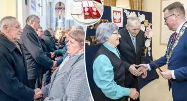 Dwadzieścia par uczciło jubileusz długoletniego pożycia małżeńskiego!
