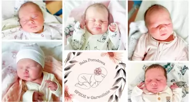 Nasi najmłodsi mieszkańcy: Kornelia, Michaś, Piotruś, Lena i Nastia!