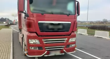 Było niebezpiecznie! Ukraiński zestaw ciężarowy zatrzymany! Działania ITD zapobiegły tragedii!