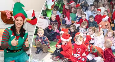 Kozice tętniły życiem! „Magia Świąt” przyciągnęła tłumy dzieci z całej gminy Trojanów [ZDJĘCIA]