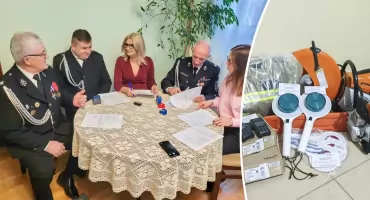 Strażacy OSP z nowym sprzętem i umundurowaniem