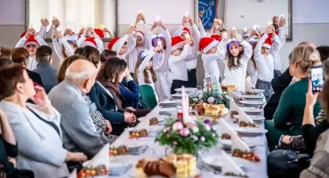 Spotkanie opłatkowe w Gminie Łaskarzew. Seniorzy i osoby samotne razem przed świętami