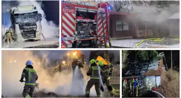 Intensywny tydzień strażaków - Kronika zdarzeń (21-28 grudnia 2025 r.) 