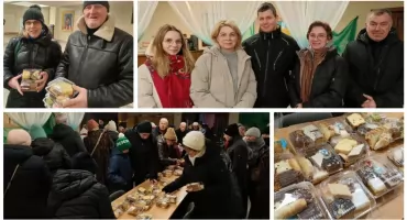 Słodki box na odbudowę domu! Przy parafii odbył się charytatywny kiermasz ciast 