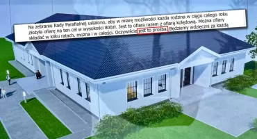 Kontrowersje wokół budowy Domu Parafialnego - Składka jest narzucona czy to prośba?