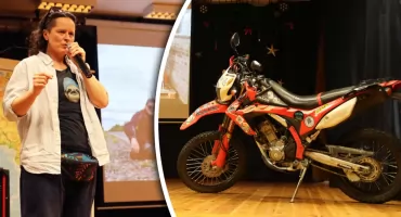 Przejechała Afrykę samotnie na motocyklu - 396 dni pełnych emocji i wyzwań [ZDJĘCIA]