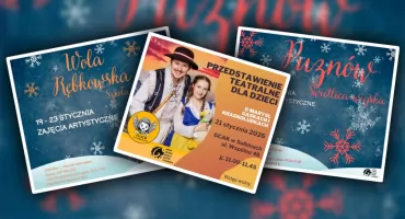 Ferie pełne kreatywności. Warsztaty i spektakl dla dzieci