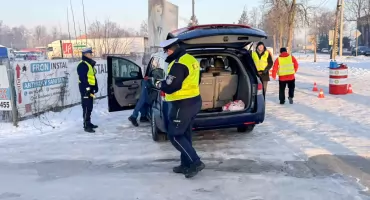 Poranna akcja policji w Garwolinie!
