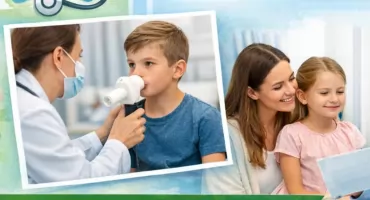 Nowoczesna diagnostyka chorób układu oddechowego i alergii u dzieci na oddziale pediatrii w naszym szpitalu