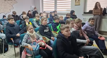 Wizyta uczniów Szkoły Podstawowej w Urzędzie Gminy