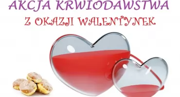 Podziel się sercem. Walentynkowa akcja krwiodawstwa w Garwolinie