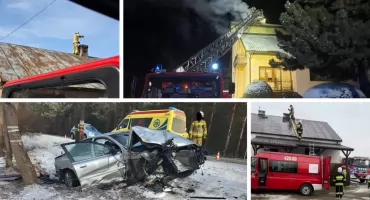 Strażackie podsumowanie tygodnia: pożary sadzy i wypadki