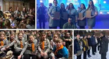 Huczne świętowanie Dnia Myśli Braterskiej