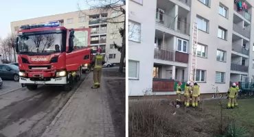 Szybka akcja służb w Garwolinie: trzeba było wyważyć drzwi