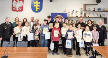 Młodzież z gminy Pilawa zna się na bezpieczeństwie. Za nami eliminacje turnieju Młodzież Zapobiega Pożarom