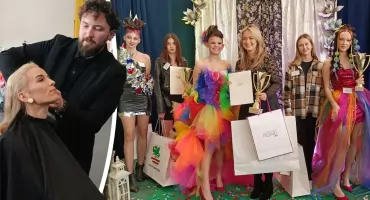 Tęczowe fryzury i stylizacje! Wiktoria Siarkiewicz najlepsza! 