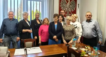 Sołtysi z Parysowa świętowali swoje święto w urzędzie gminy