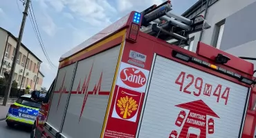 Groźny wypadek: Motocyklista w szpitalu